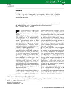 Medio siglo de cirugía a corazón abierto en México