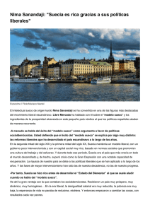 Nima Sanandaji: "Suecia es rica gracias a sus políticas liberales"
