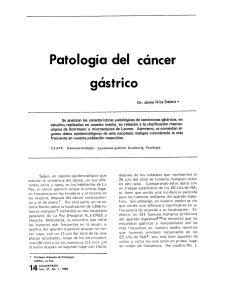 Patología del cáncer