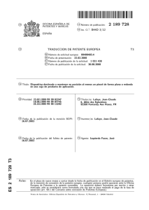 dispositivo destinado a mantener en posicion al menos un pincel de