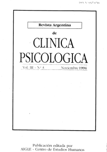 cliñica psicologica - Psicoterapia Relacional