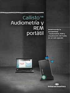Callisto™ Audiometría y REM portátil