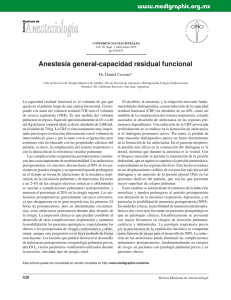 Anestesia general-capacidad residual funcional