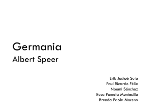 Germania Albert Speer - Historia IV