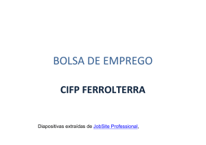Bolsa de emprego do CIFP Ferrolterra
