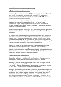 EL ARTÍCULO DE COSTUMBRES (1980-2000) 1.