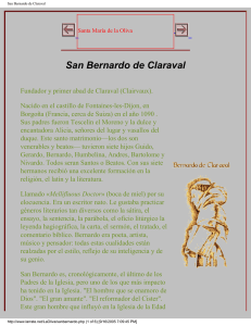 San Bernardo de Claraval