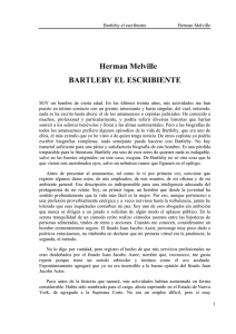 Bartleby, el escribiente, de Herman Melville