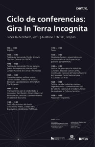 Ciclo de conferencias: Gira In Terra Incognita