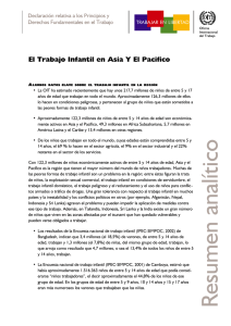 EL TRABAJO INFANTIL EN ASIA y el Pacífico - 2006  pdf