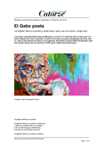 El Gabo poeta