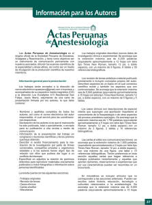 12 ACTAS PERUANAS - INFORMACION PARA LOS AUTORES