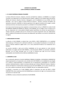 contrato - Cámara de Madrid