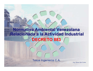 Normativa Ambiental Venezolana 883