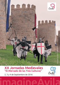 Programa de las XX Jornadas Medievales