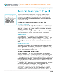 PE576S Laser Treatment for Skin- Spanish