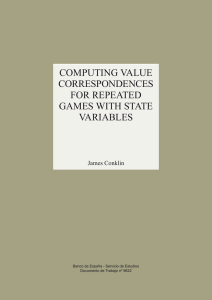 Computing value correspondences for repeated games with state