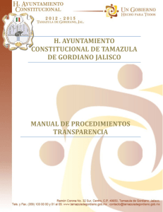 manual de procedimientos de transparencia