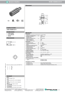 1 Sensore induttivo NCB5-18GM40-Z3-V1
