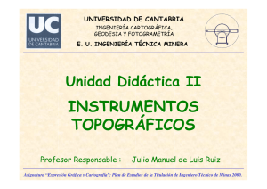 INSTRUMENTOS TOPOGRÁFICOS - OCW Universidad de Cantabria