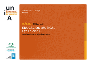 EDUCACIÓN MUSICAL (4ª Edición)