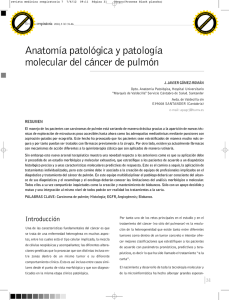 Anatomia patologia y patologia molecular del