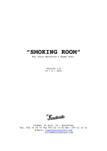 “SMOKING ROOM” - rogergual.com