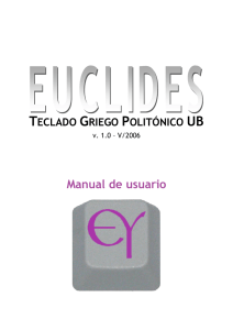 Euclides GP: Manual del Usuario