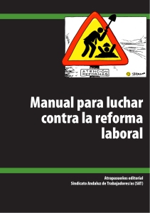 Manual para luchar contra la reforma laboral-Atrapasueños-SAT