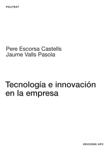 Tecnología e innovación en la empresa