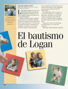 El bautismo de Logan