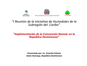 Implementación de Ramsar en República Dominicana