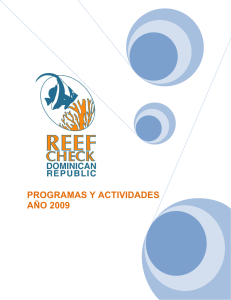 programas y actividades año 2009