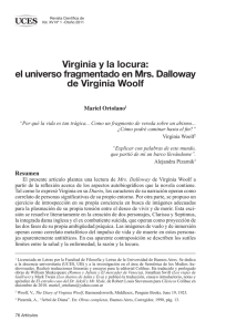 Virginia y la locura: el universo fragmentado en Mrs. Dalloway de
