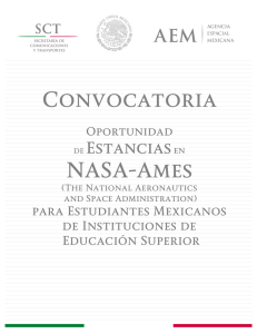 Convocatoria NASA-Ames