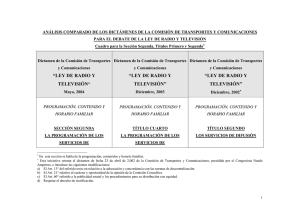 ley de radio y televisión