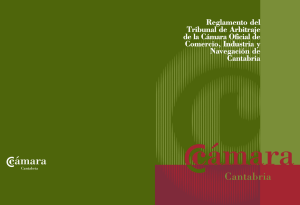 Reglamento del - Cámara de Comercio de Cantabria