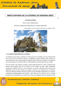 Breve historia de la Catedral de Asidonia-Jerez