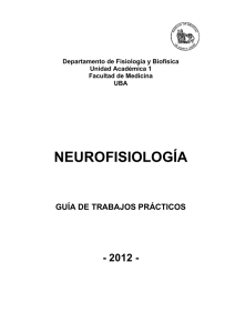NEUROFISIOLOGÍA - Facultad de Medicina