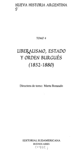liberalismo, estado y orden burgués (1852-1880)