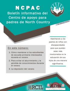 Page 1 N (º P A (º Eoletín informativo de Centro de apoyo para