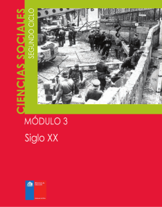 Guías Ciencias Sociales Módulo N° 3: Siglo XX
