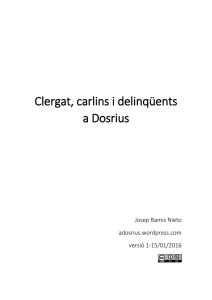 Clergat, carlins i delinqüents a Dosrius
