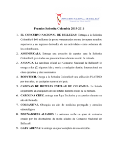 Premios Señorita Colombia 2015-2016