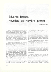 Eduardo Barrios, novelista del hombre interior