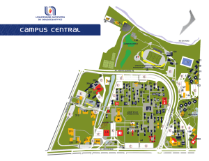 Mapa de campus central - Universidad Autónoma de Aguascalientes