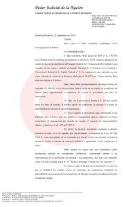 Cámara Federal de Comodoro Rivadavia declaró inadmisible