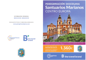 Peregrinación a Santuarios Marianos de Centro Europa