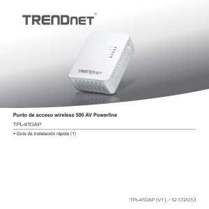 TPL-410AP Punto de acceso wireless 500 AV Powerline