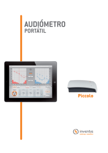 Piccolo Portable Audiometer - Spanish